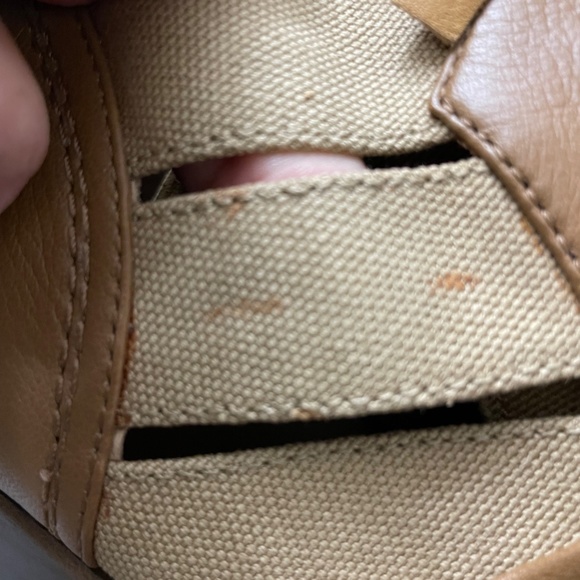 CHLOE Rylee Canvas Tan Ankle Boots - Picture 6 of 7